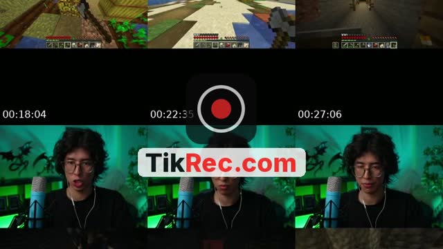 TikTok live: minecraft asmr with jojo ^_^ by @jojoasmr