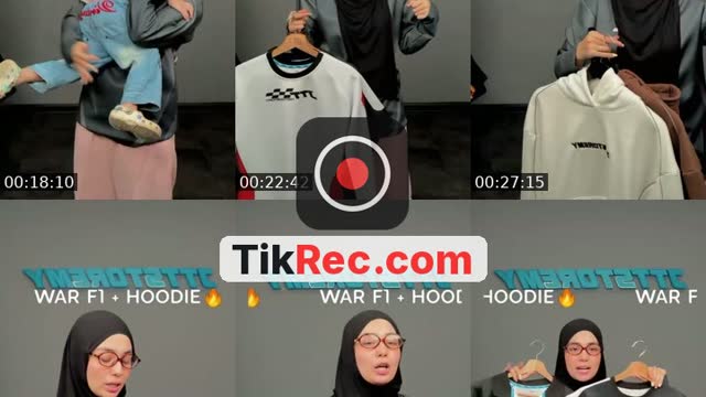 TikTok live: BAJU F1 JTT by @puteriraniaa