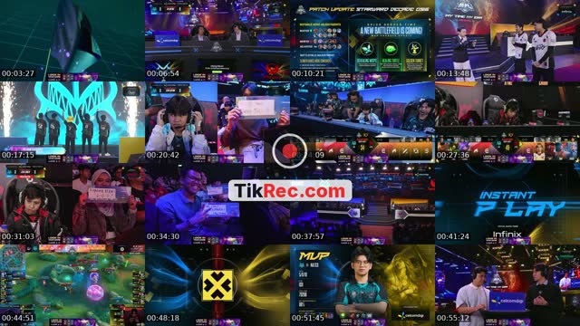 TikTok live: MPL MY S18 by @adibah.humairah
