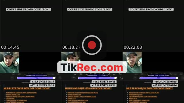 TikTok live: MLB/CFB TALK by @parlaylon