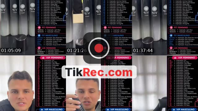 TikTok live: Perfumes importados by @cariberj