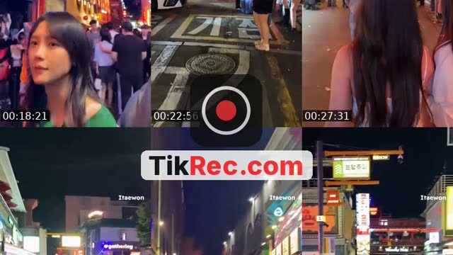 TikTok live: 이태원 eteone by @vvigtouri