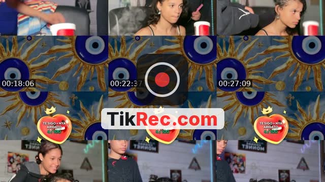 TikTok live: Me peina mi amiga y haul by @zapirux