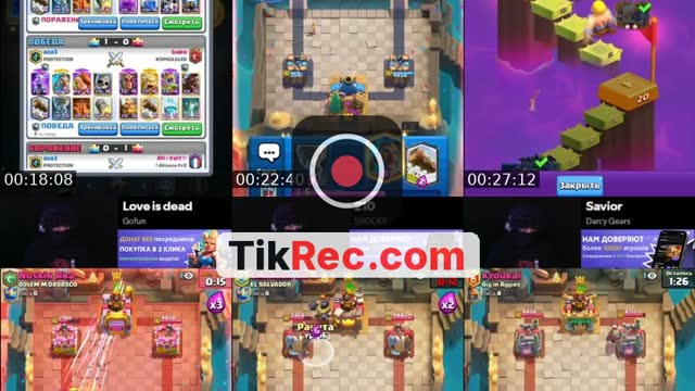 TikTok live: clash royale by @__aza2_