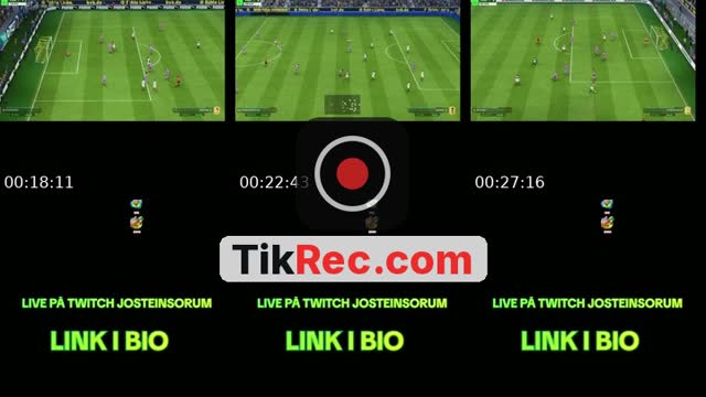TikTok live: stor pakkeåpning  Fc 27 🔥🔥🔥 by @josteinsorum
