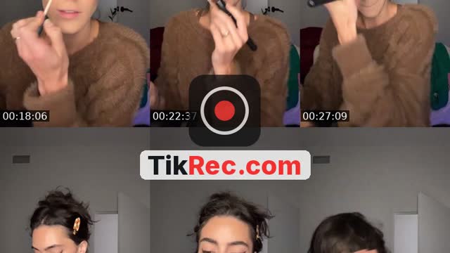 TikTok live: GRWM✨ by @brookedeighton