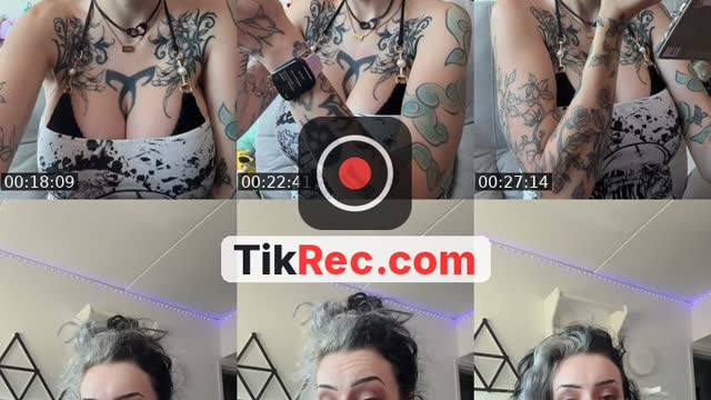 TikTok live: Come chat by @emokitten_xoxo