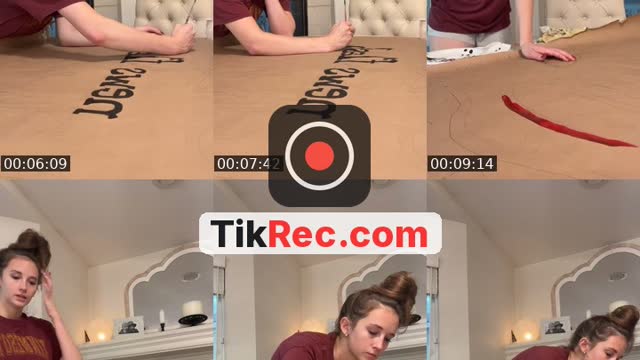 TikTok live: Painting by @kari.wichmann