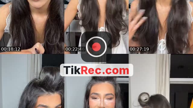 TikTok live: grwm by @giuliamalbuquerque