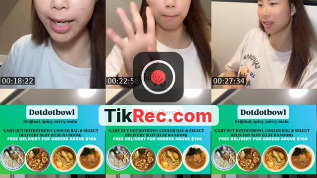TikTok live: Dotdotbowl with me  ❤️ by @angserchin
