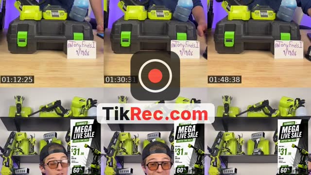 TikTok live: Tony Finds Live Deals ⚡️ by @tony.finds1