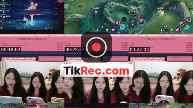TikTok live: MABAR HAVE FUN YUK by @threeshestergaming