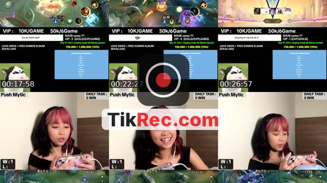 TikTok live: PUSH MOLEG KE MITIK by @icellecih
