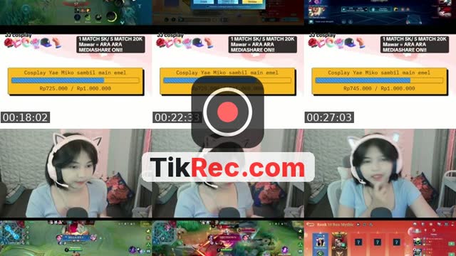 TikTok live: Halo guyss by @marinasi0
