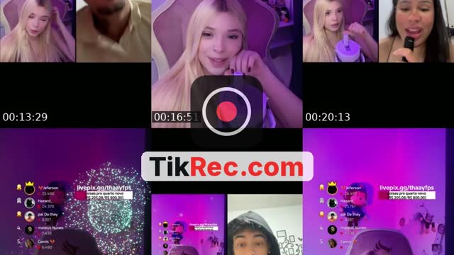 TikTok live: BATALHA AGORA by @thayfps_