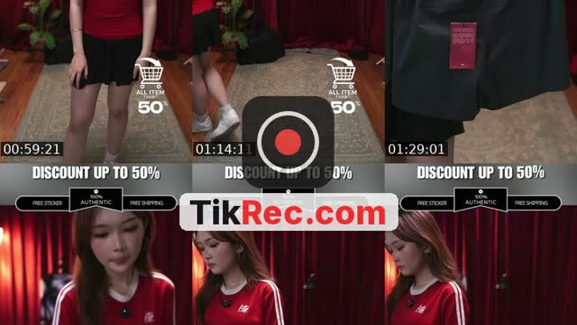 TikTok live: BIG SALE ONLY LIVE UP TO 50% by @httpofficialwear