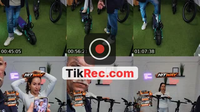 TikTok live: E-Bike und E-Scooter im Live 🔥 by @hitway_de