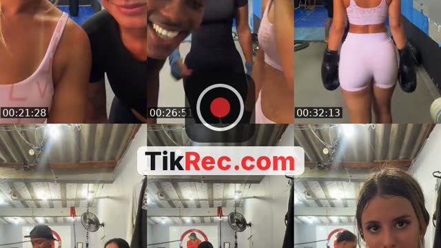 TikTok live: Treino by @dailysamia