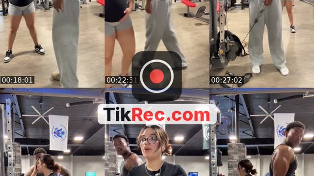 TikTok live: Chest and tricep by @._applejax._