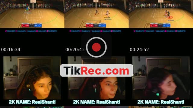 TikTok live: NAB2K27 FEMALE GUARD AND BIG by @lrealshantil