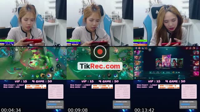 TikTok live: aku kembali #fyp by @ellebami