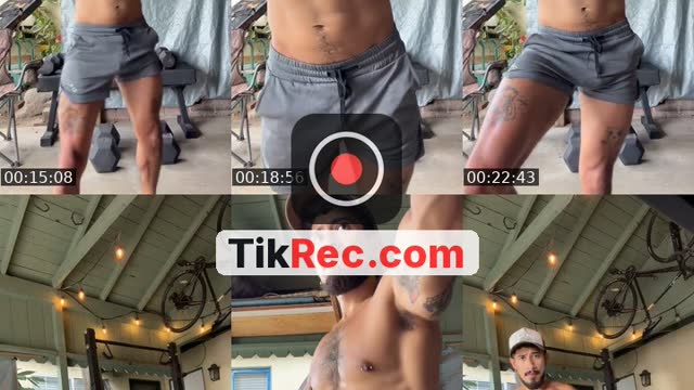 TikTok live: Afternoon workout 🏋🏽 by @ponytr0n2