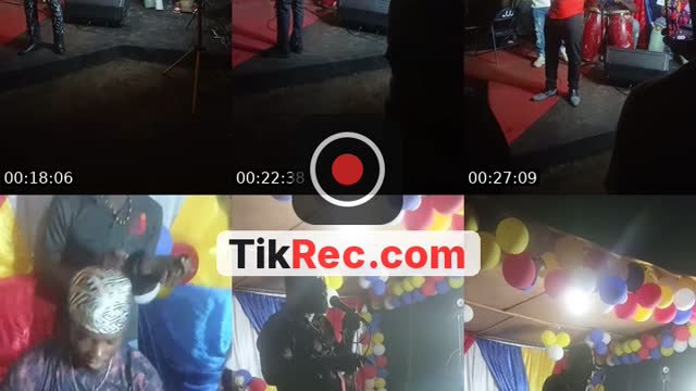 TikTok live: fete nesans papa Desalin by @nagonayabosal