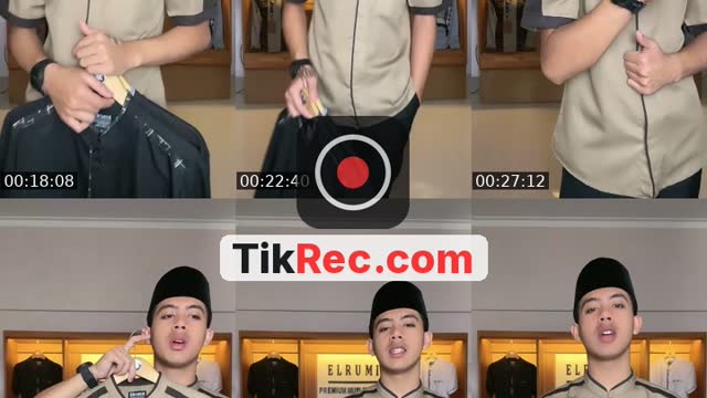 TikTok live: Promo baju koko pria Elrumi by @elrumi_apparel_official