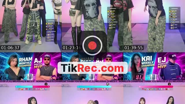 TikTok live: HELLO, BG FAM! by @boringteam0