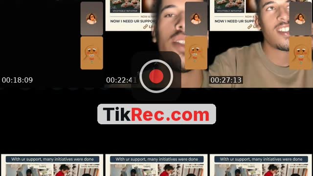 TikTok live: come show love to my family by @yesimgazan