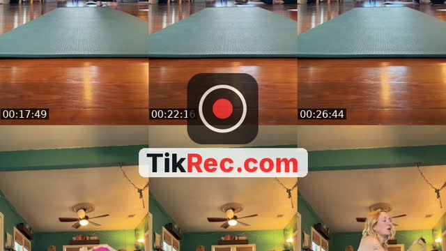 TikTok live: Monday night yoga by @margiesanderssoundbowls