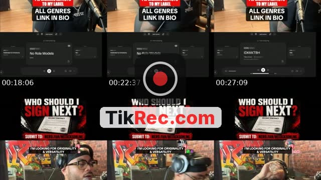 TikTok live: Who should I sign next??? by @mstacksonline