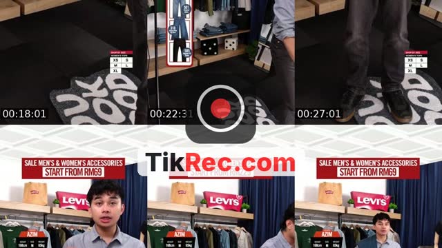 TikTok live: Crazy Deals! Levi's 30% by @levis.malaysia