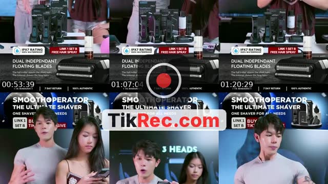 TikTok live: BEST MENS WOMEN SHAVER by @sgpomadesofficial