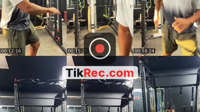 TikTok live: Gym time by @themaniac_physiqu3