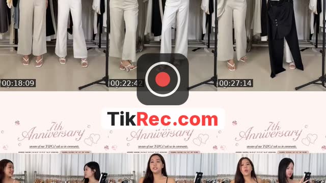 TikTok live: 7th Anniversary 💗 by @thestylesoiree