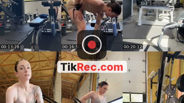 TikTok live: Full Glute Workout by @miriamdowlingg