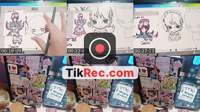 TikTok live: разговорчики под спидпейнт by @zzz74879
