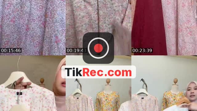 TikTok live: New Kurung pahang berpesak pink🩷 by @zahracottonhq