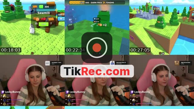 TikTok live: hello bunny by @lesleybunny