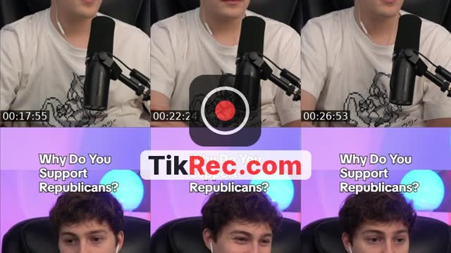 TikTok live: debating MAGA by @parkergetajob