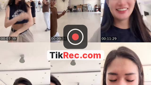 TikTok live: rehearsal for event by @urdoublemi