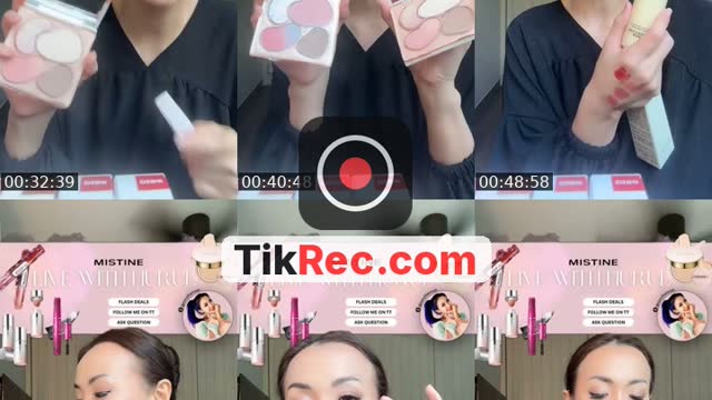 TikTok live: Mistine - Thai Makeup by @nxrulhamzah