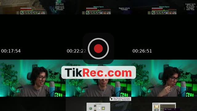 TikTok live: minecraft asmr with jojo ^_^ by @jojoasmr
