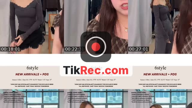 TikTok live: New arrivals w Kessie 🔥 by @6style