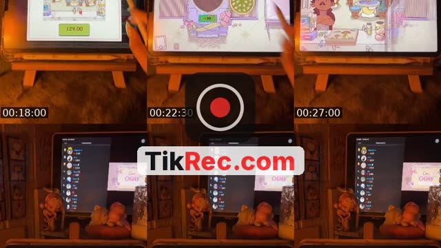 TikTok live: late birthday stream! 🩷 by @erisajangnim