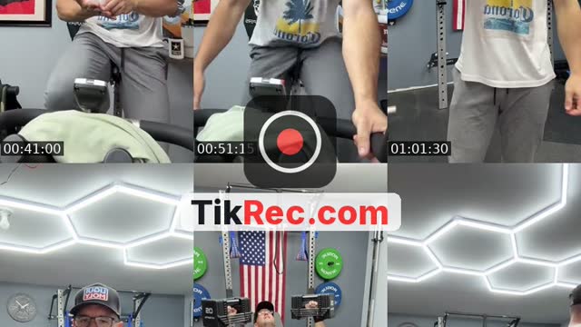 TikTok live: Spin bike till I 💀 💪 by @dugan_14