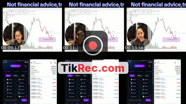 TikTok live: Lets Go LIVE! by @jenny.tradingtop