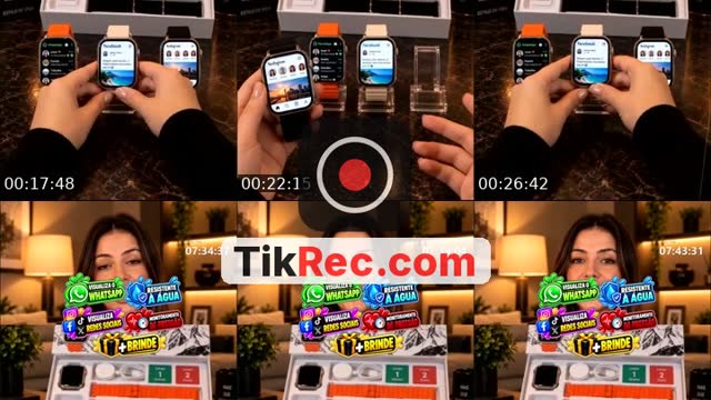 TikTok live: SMARTWATCH EM OFERTA 🔥 by @shopzing_
