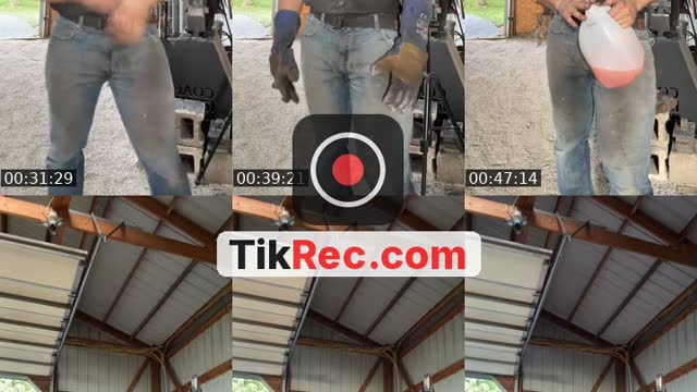 TikTok live: Forging by @bridgerforge